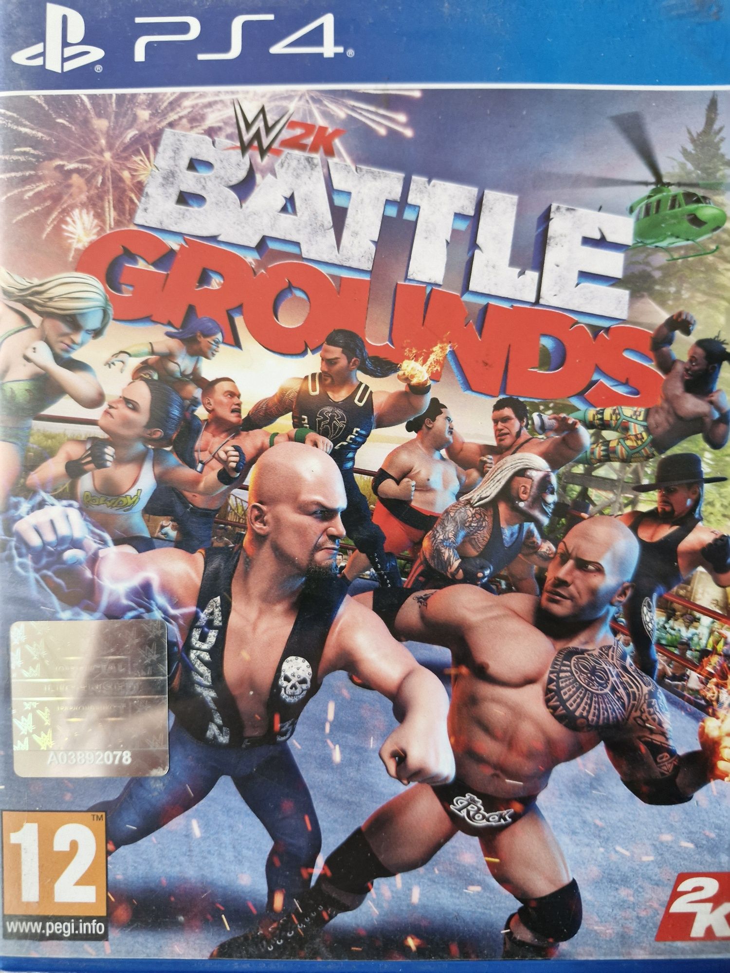 WWE 2K Battlegrounds gra na PS4