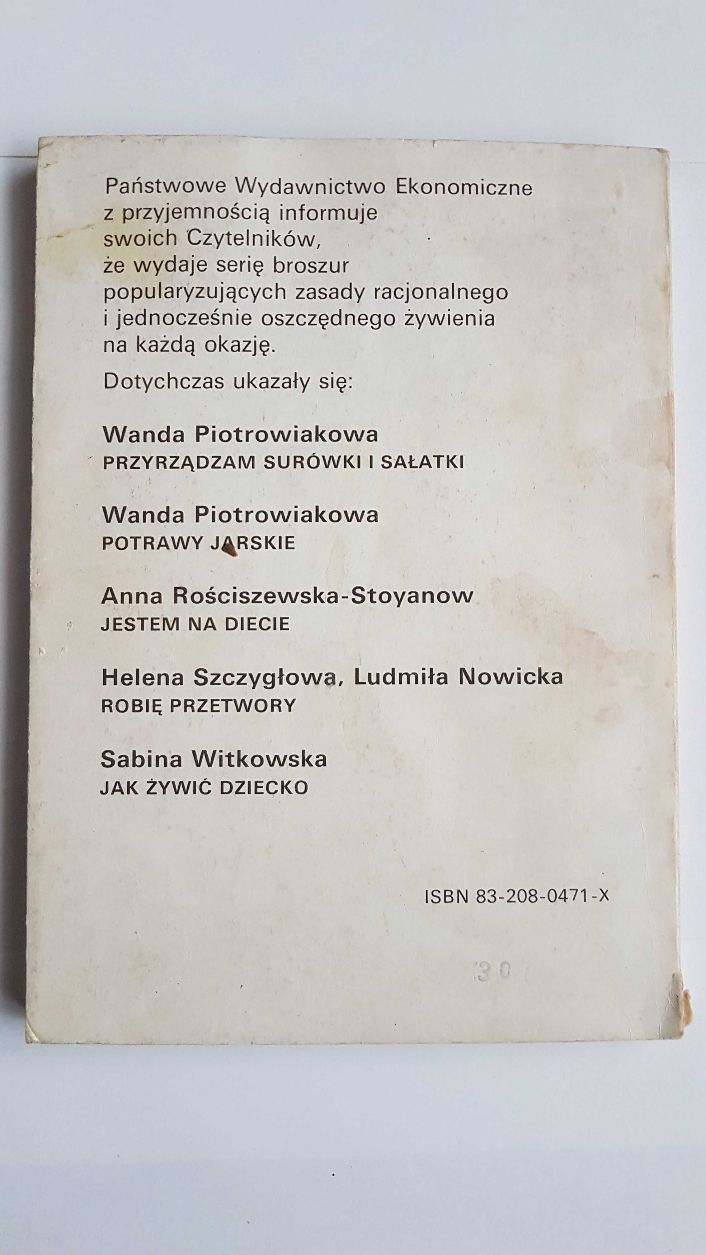 Piekę ciasta i ciasteczka - Wanda Piotrowiakowa