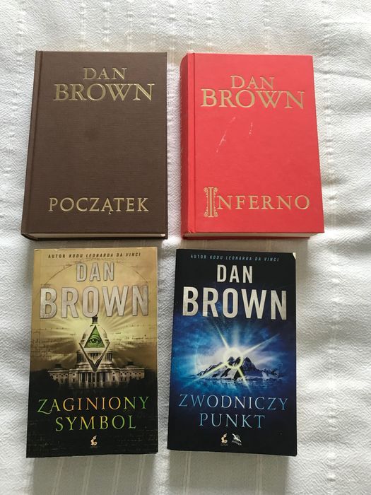 4 książki D.Browna