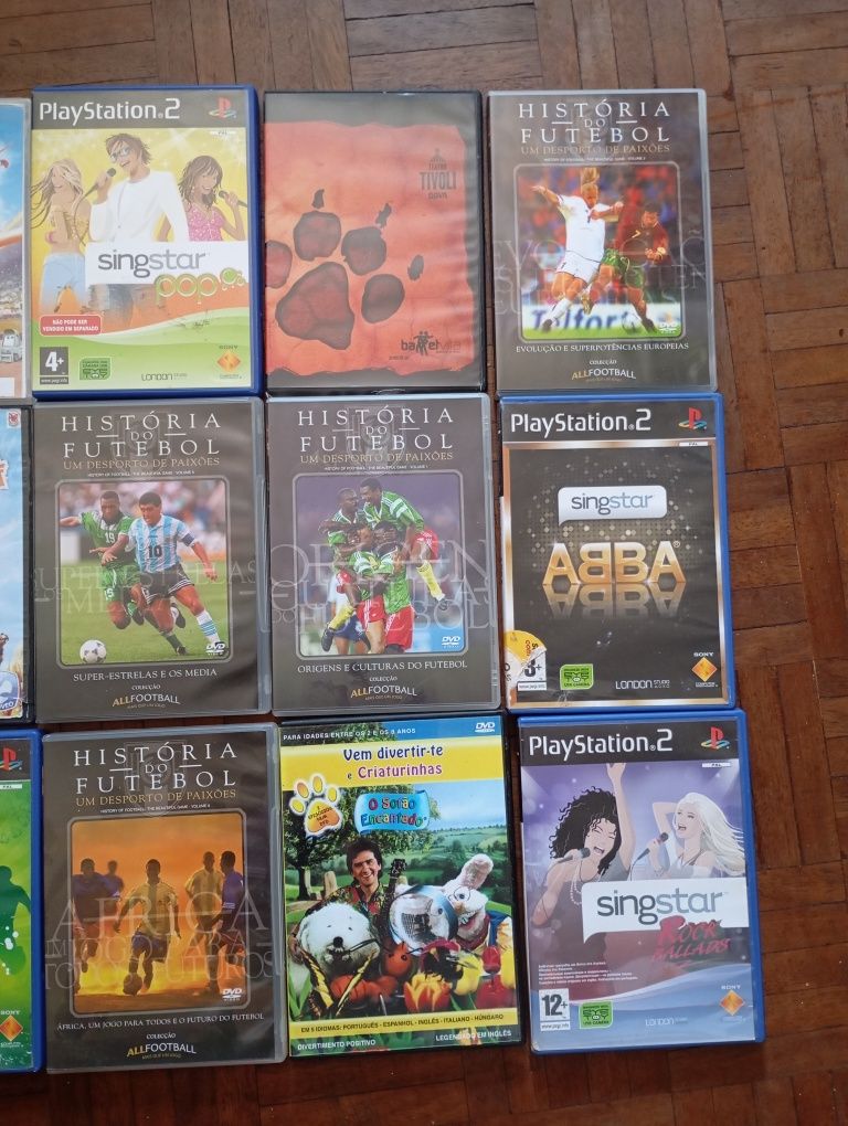 DVDs usados 2€ cada