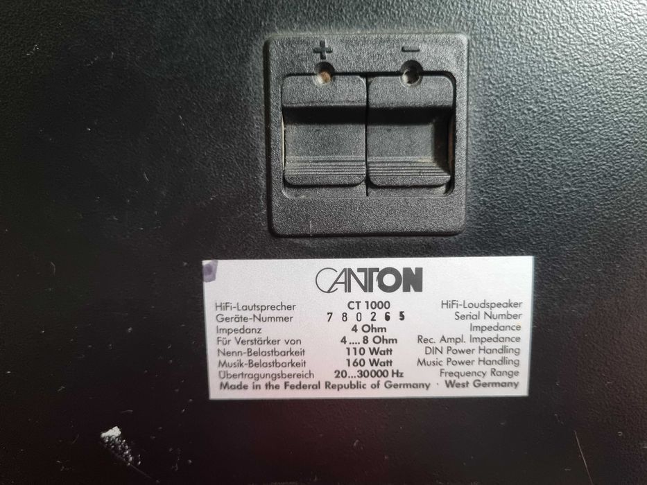 kolumny Canton CT1000