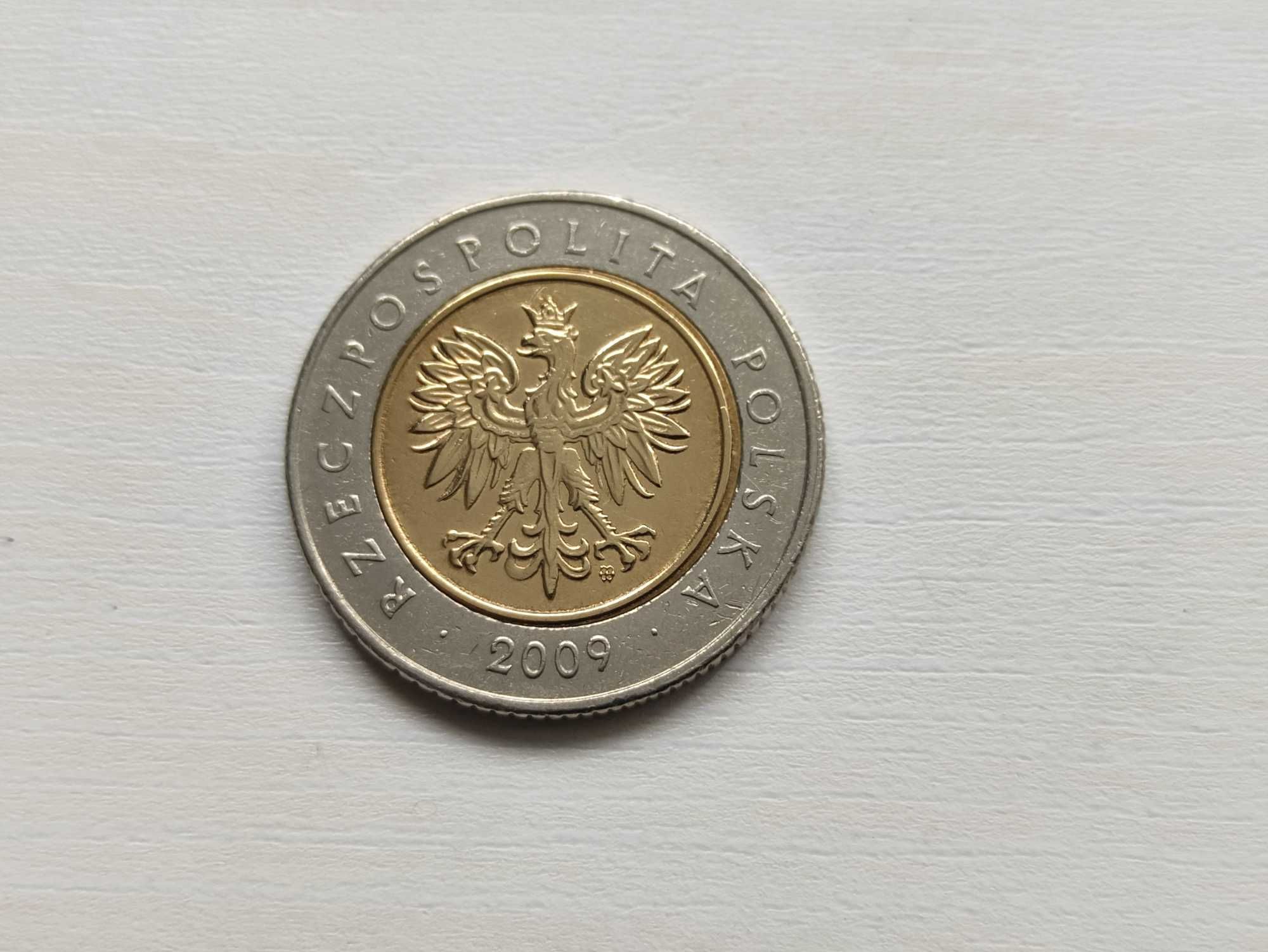 5 złoty 2009 rok stan menniczy