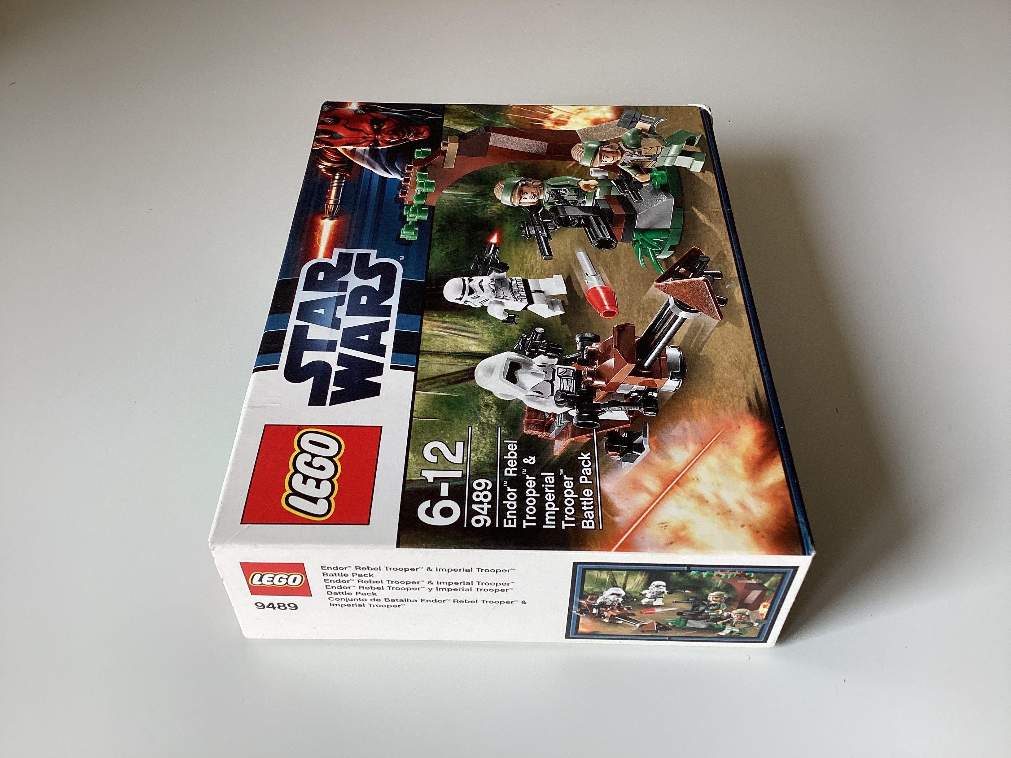 LEGO STAR WARS 9489 Endor Rebel Trooper & Imperial Trooper Battle NOWE