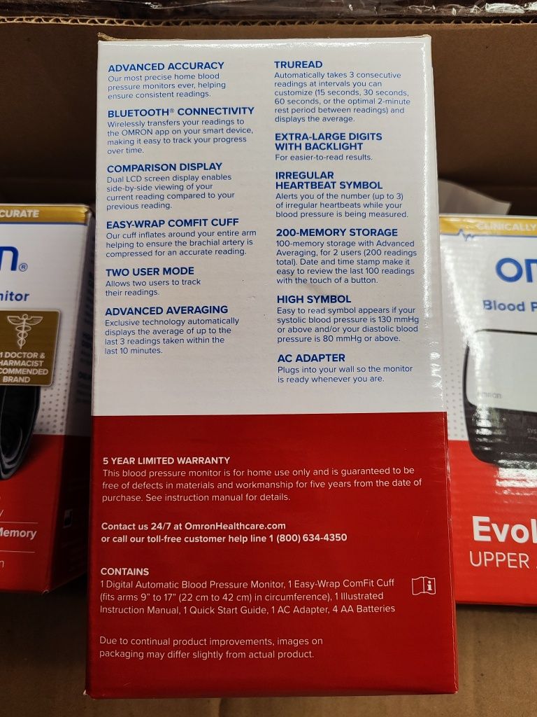 Тонометр Omron 10 Series® BP7450 Оригінал !!