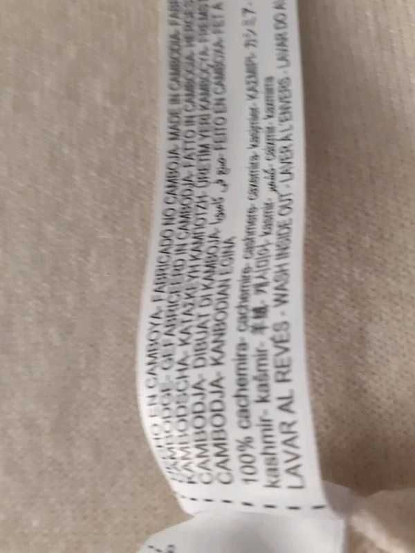 Massimo Dutti 100 % Kaszmir rozmiar L