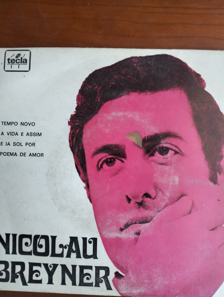 Disco de vinil single Nicolau Breyner