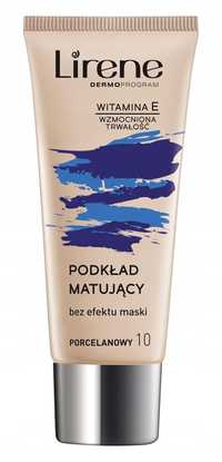 lirene podkład matujący porcelanowy 10 30ml wit. e