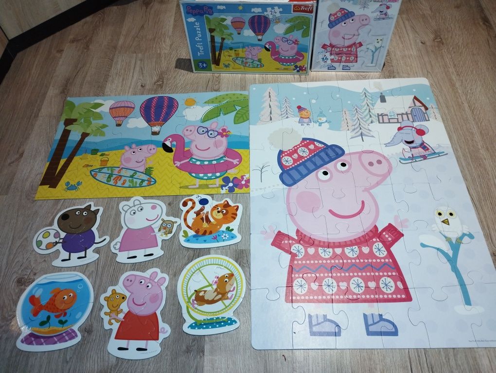 Puzzle świnka Peppa