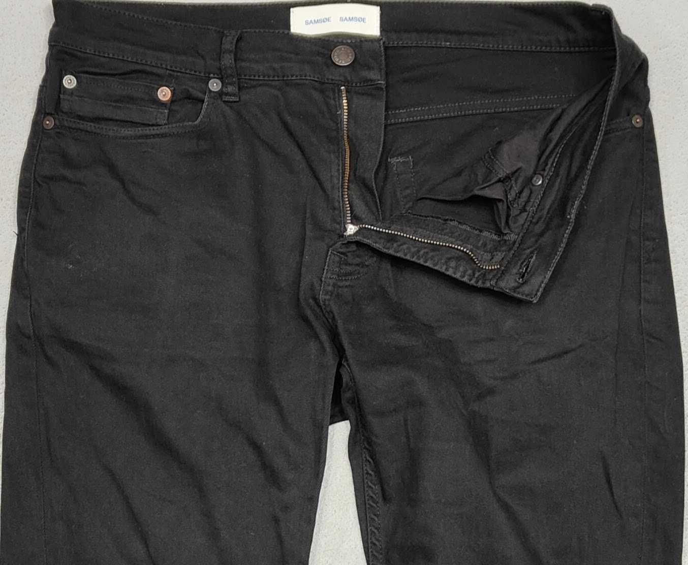Wr) SAMØE SAMØE męskie spodnie jeansowe Roz.34 /32