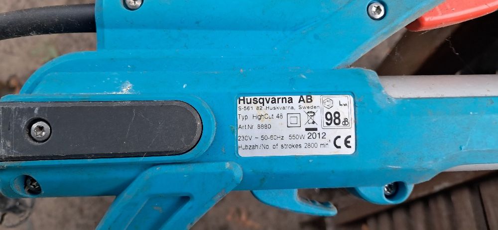 Nożyce elektryczne teleskopowe