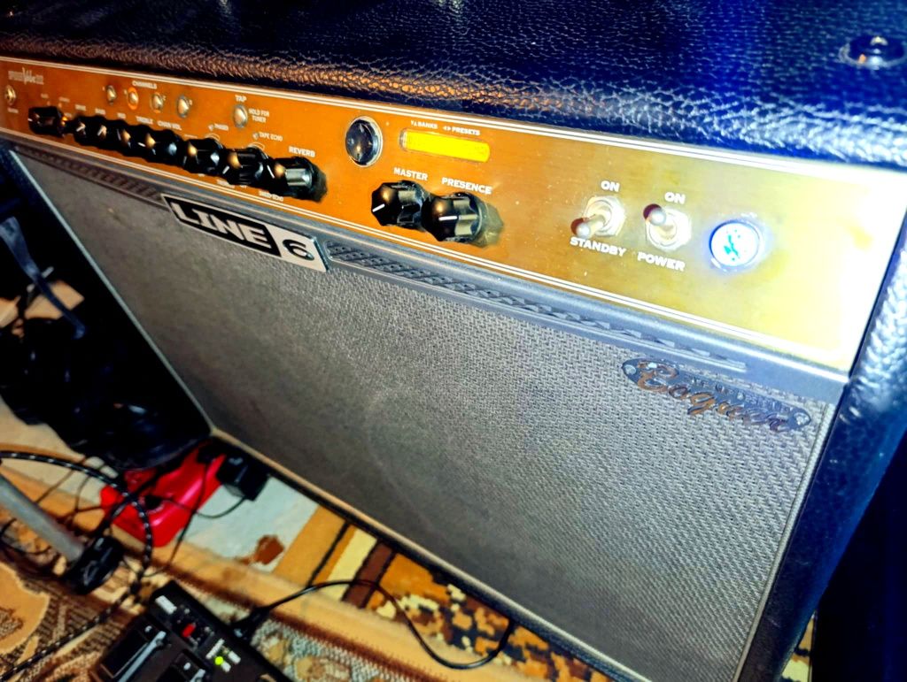 Combo lampowe Line 6 jak Marshall 2x12 Celestion V30 6L6 Mesa Boogie!