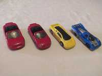 Carrinhos em miniatura da Maisto. Audi, Porsche e Jaguar