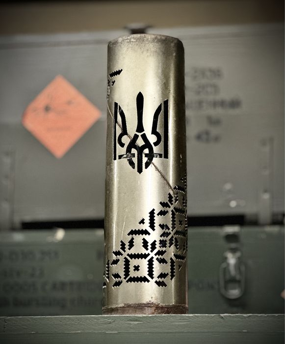 Гільза сувенір калібр 105