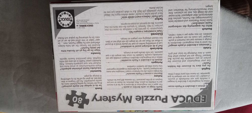 Puzzle Educa Mystery 80 peças