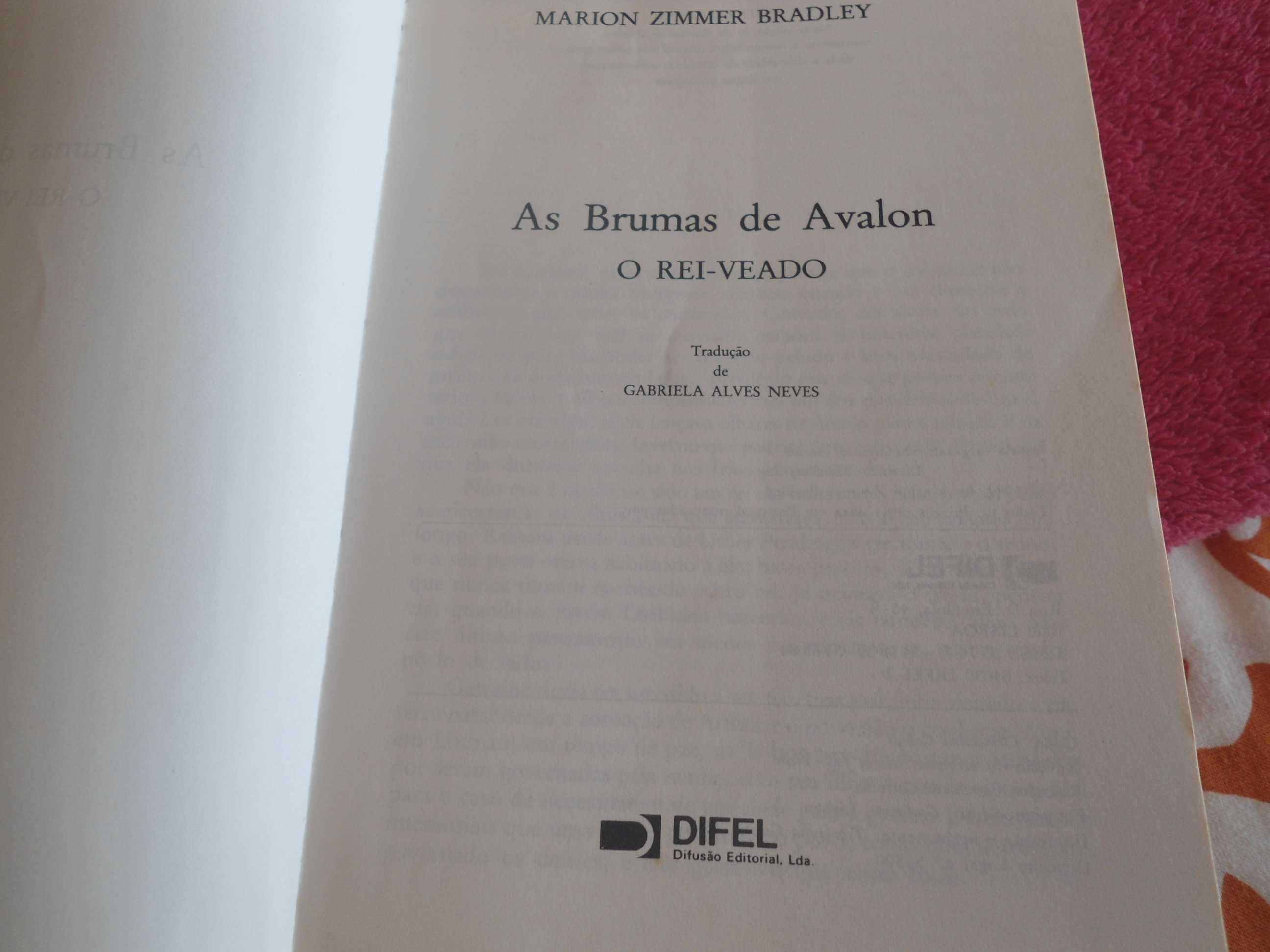 As Brumas de Avalon - Marion Zimmer Bradley(Oferta do envio editorial)