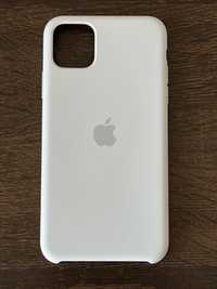 Etui silikonowe Apple iPhone 11 Pro Max White - oryginalne