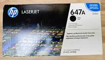 Toner HP 647A - (CE260A) czarny oryginalny nowy (do HP 4025/4525)