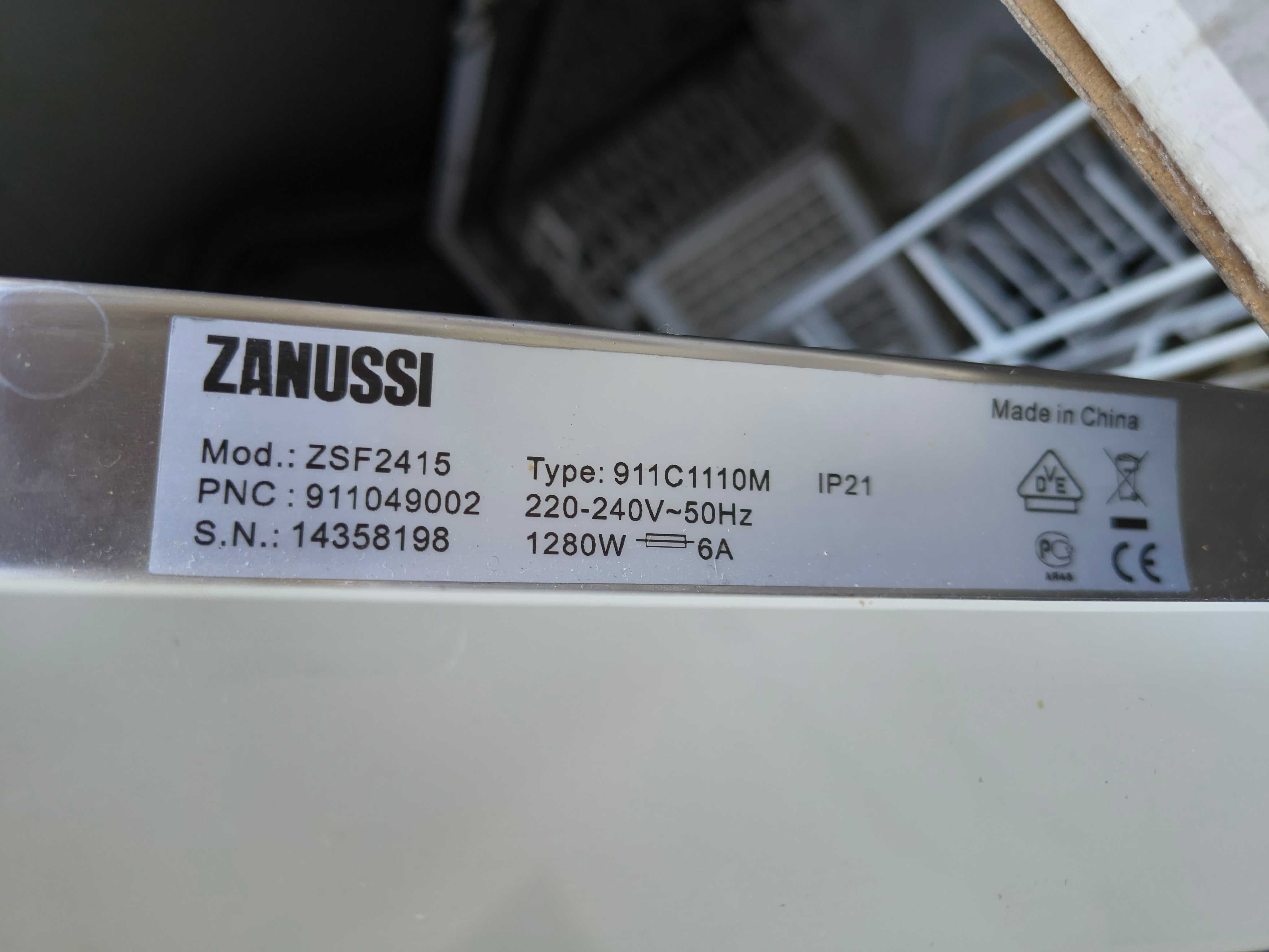 Посудомийна машина посудомийка Zanusi ZSF 2415 на запчастини