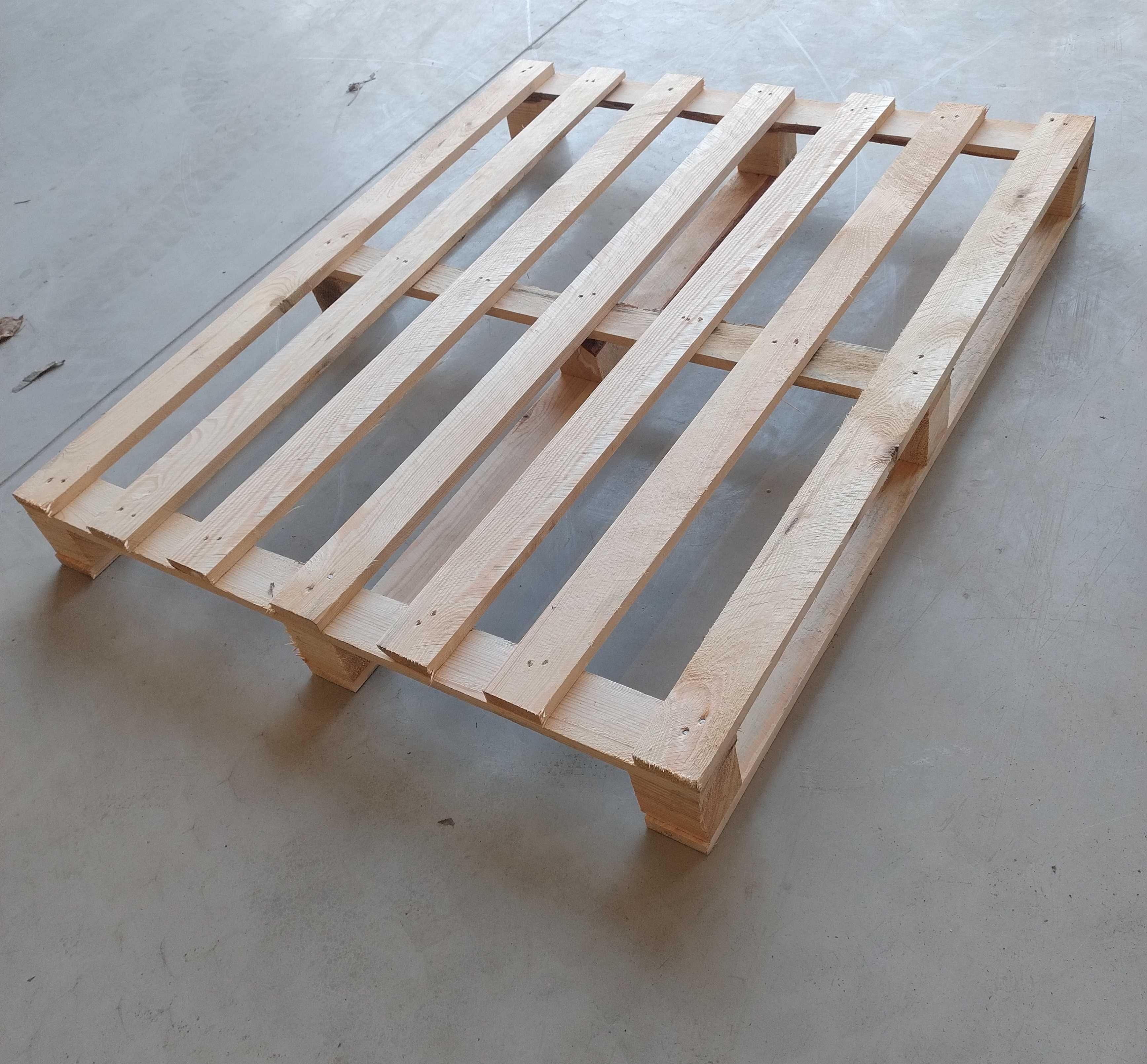 Nowe palety drewniane 120x100 jednorazowe euro, producent