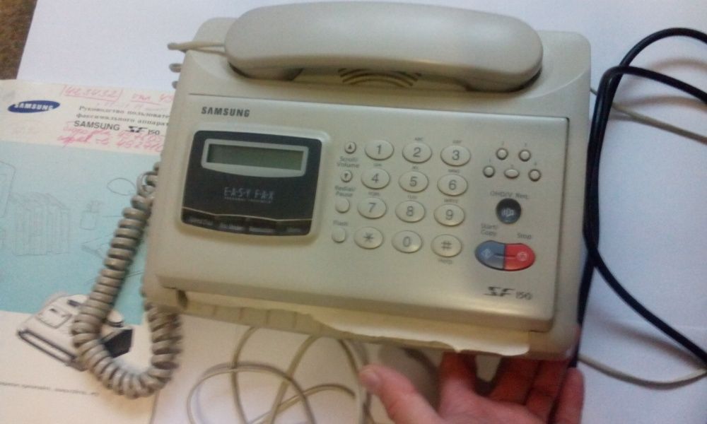 Продам настольный телефакс SAMSUNG SF 150
