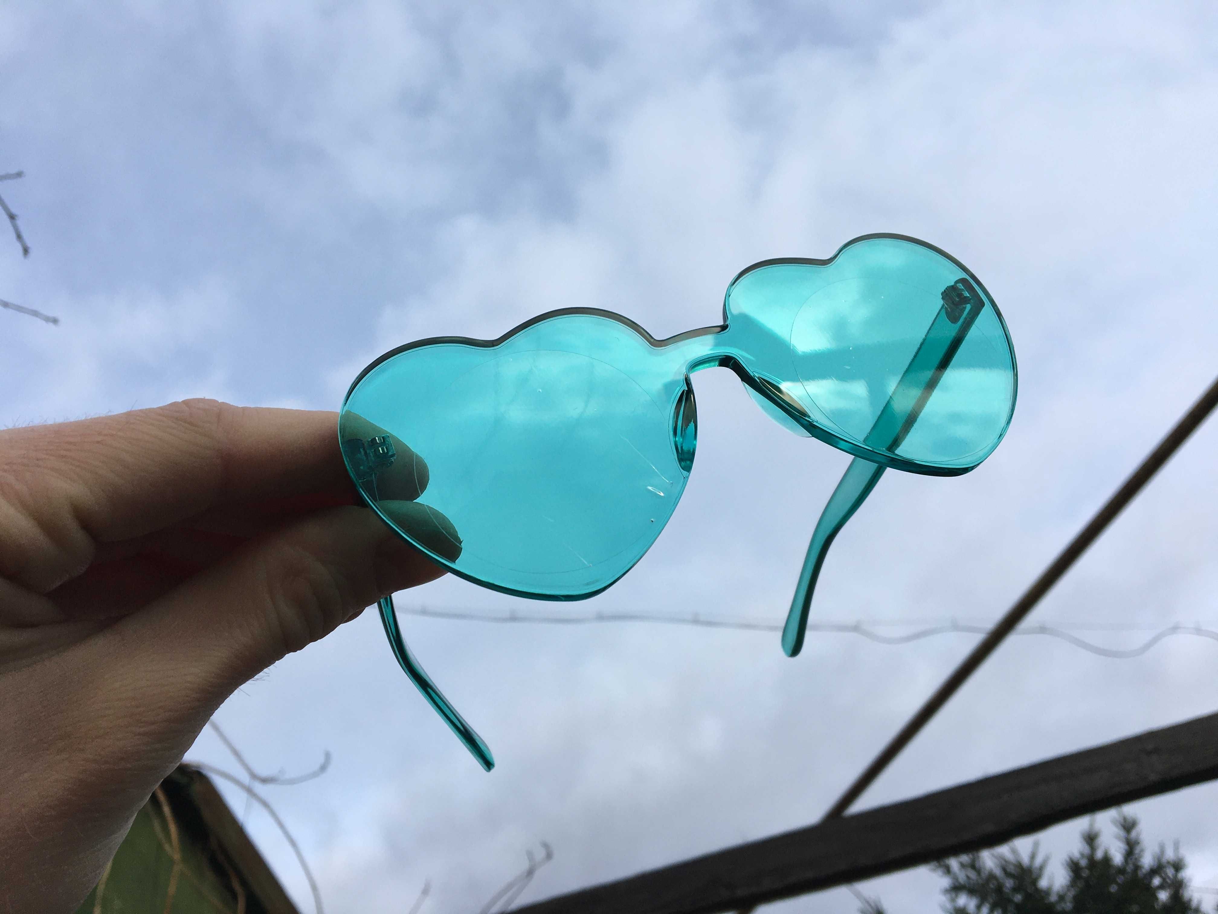Солнцезащитные очки BESTOYARD в форме сердца в стиле ретро