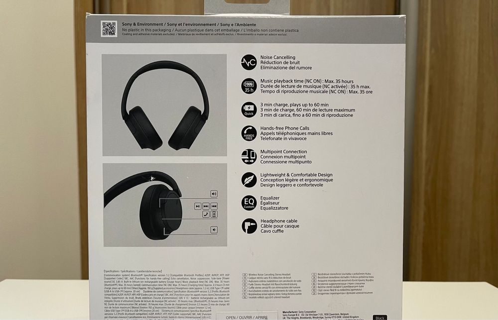 Słuchawki Sony WH-720N