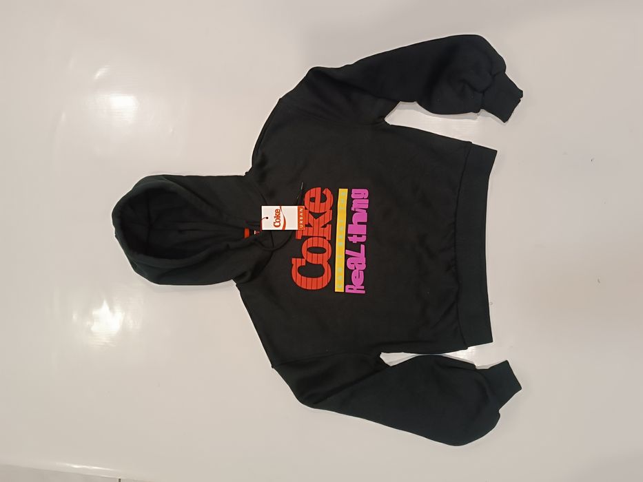 Bluza coke Real things roz,S /36/8,xs, 164 retro vintage krótka cocain