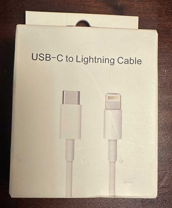 CABO USB-C LIGHTNING PARA IPHONE NOVO NA EMBALAGEM 1 METRO