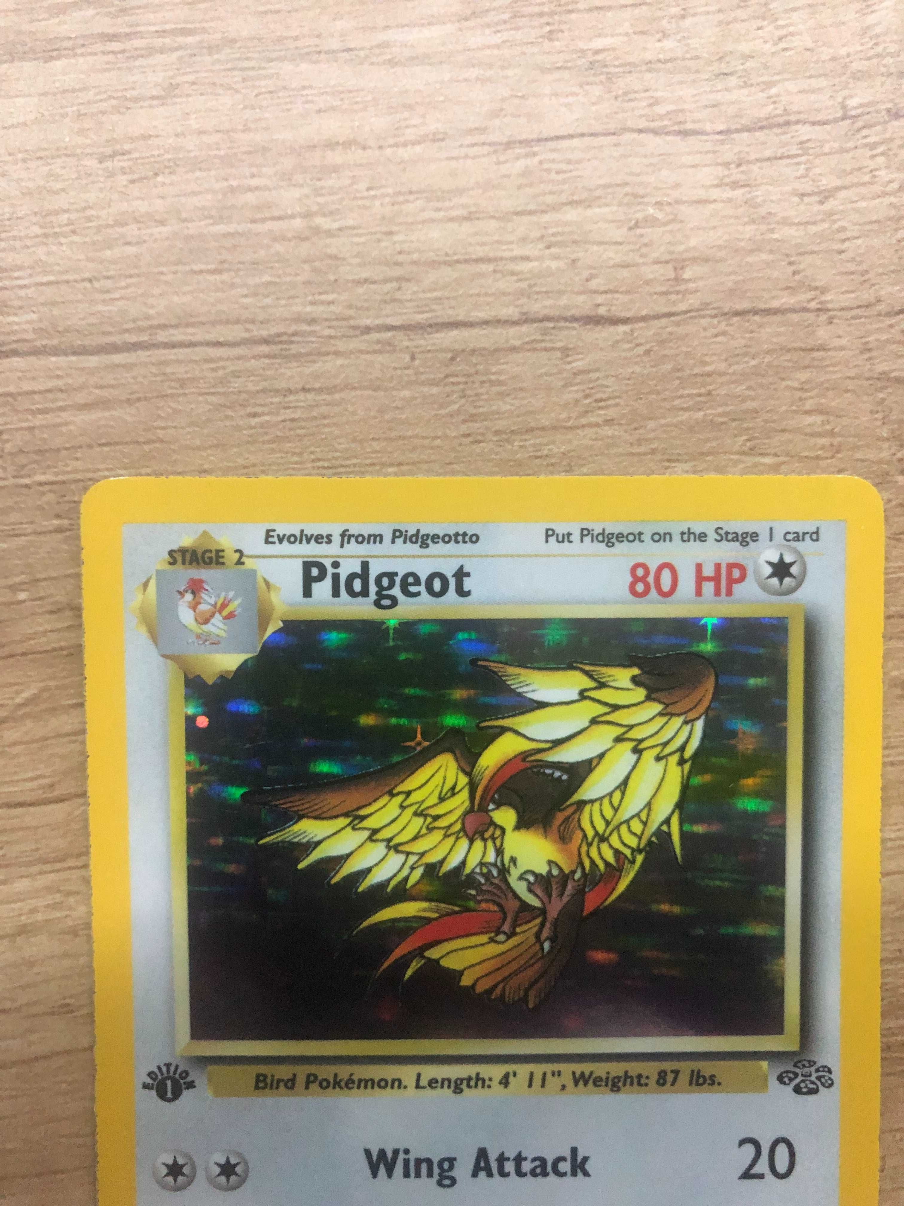 Karta Pokemon Pidgeot jungle 8/64 1 edition