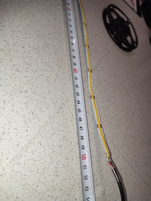 Светодиодная лента сплошного свечения FCOB. 0,5 м. 24V