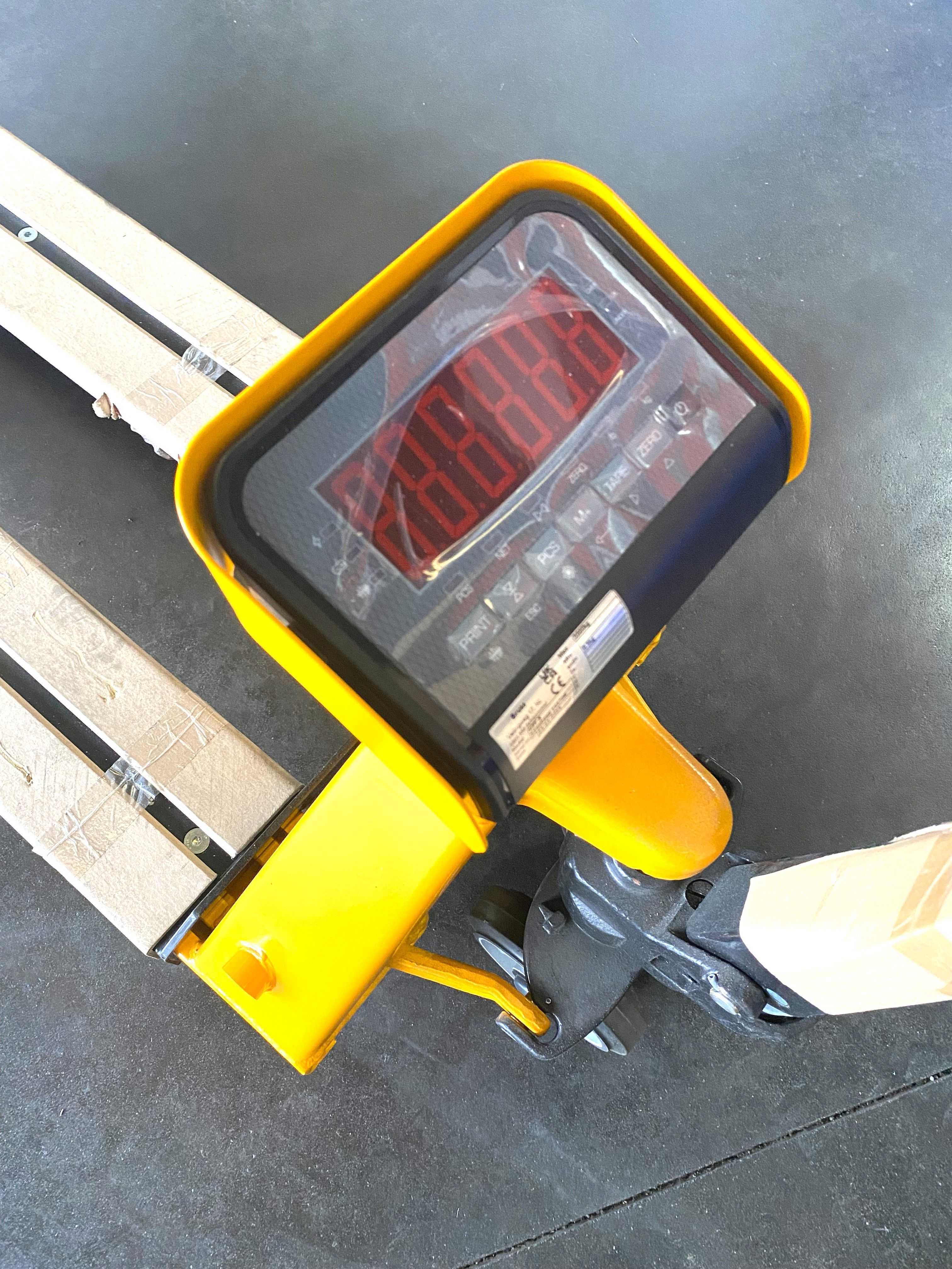 Porta Paletes Manual com Balança e Impressora | 2.000 kg | Usado