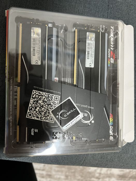Оперативка G skill tz5 neo rgb 6000 cl30 2х16 (1 плашку в сервіс)
