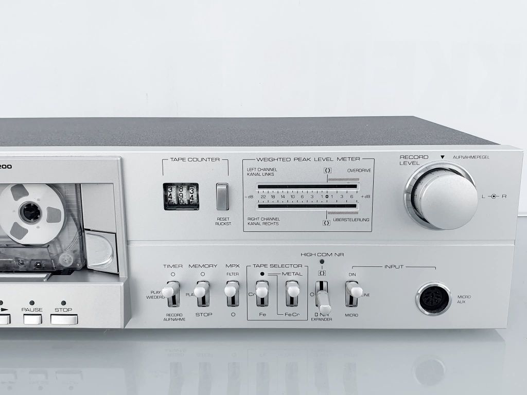 Magnetofon kasetowy Telefunken rc-200 vintage