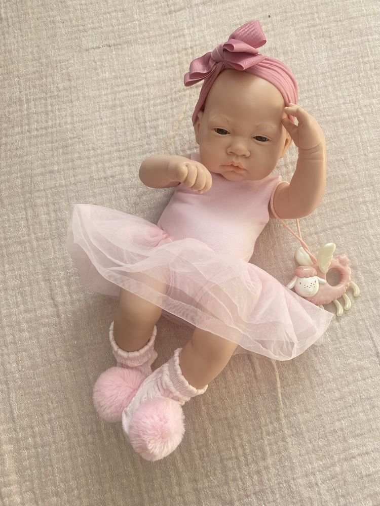 Lalka jak reborn dzidzia bobas baby dzidziuś akcesoria ubranka dodatki
