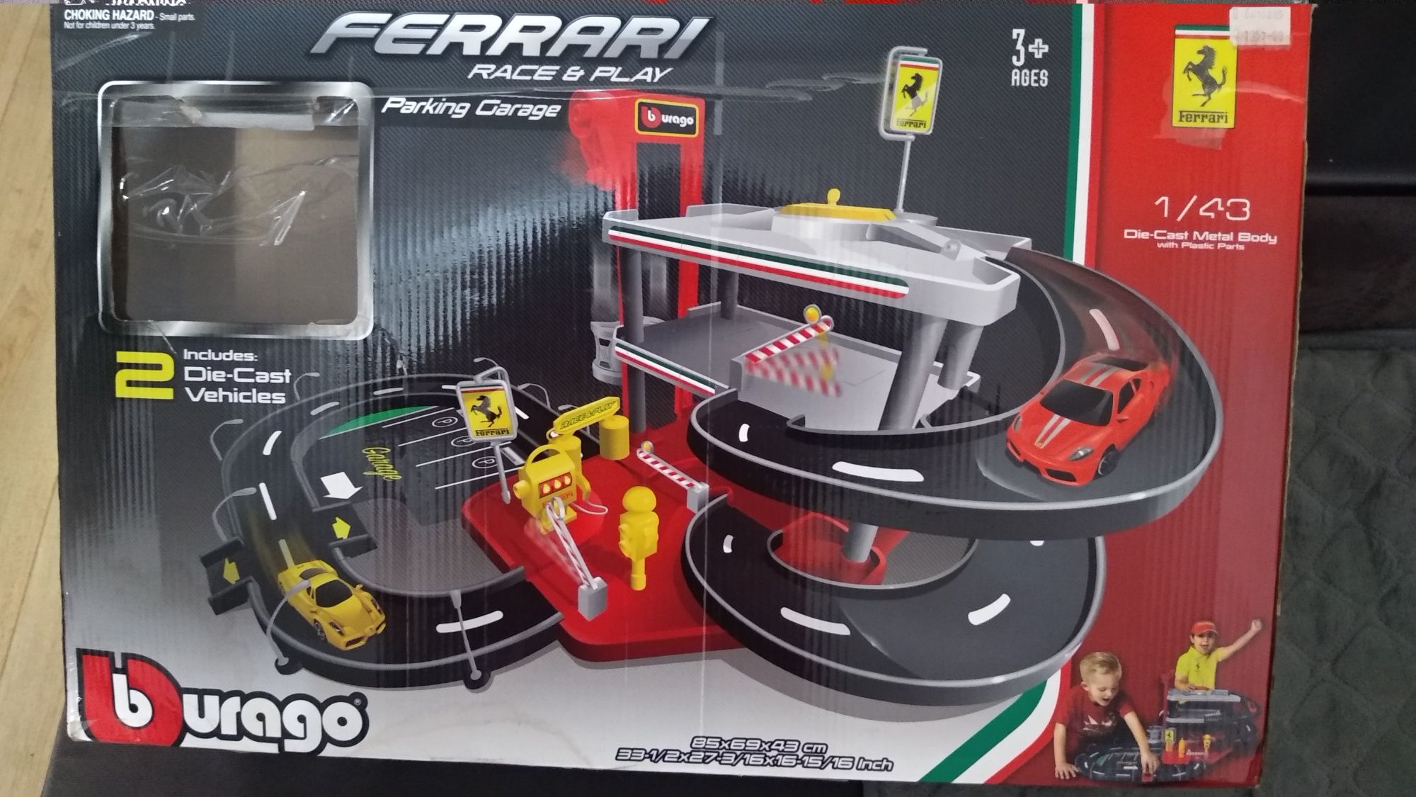 Парковка гараж  burado ferrari 3 уровня с лифтом