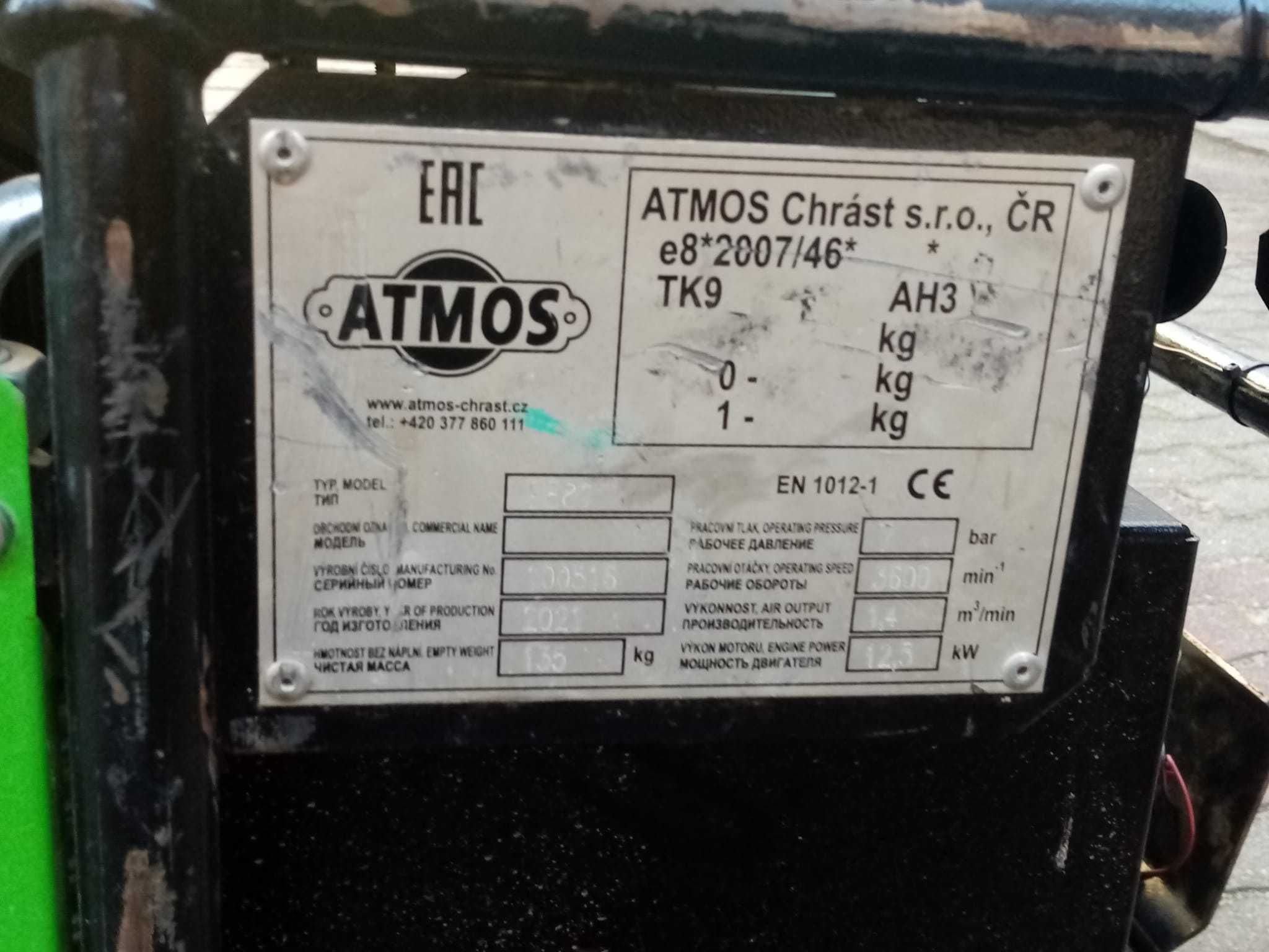 Kompresor śrubowy ATMOS PB 81
