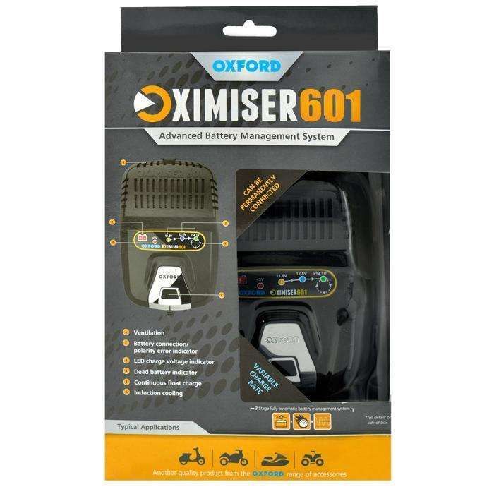 Ładowarka prostownik motocyklowy OXFORD Oximiser601 12V do 30Ah żel