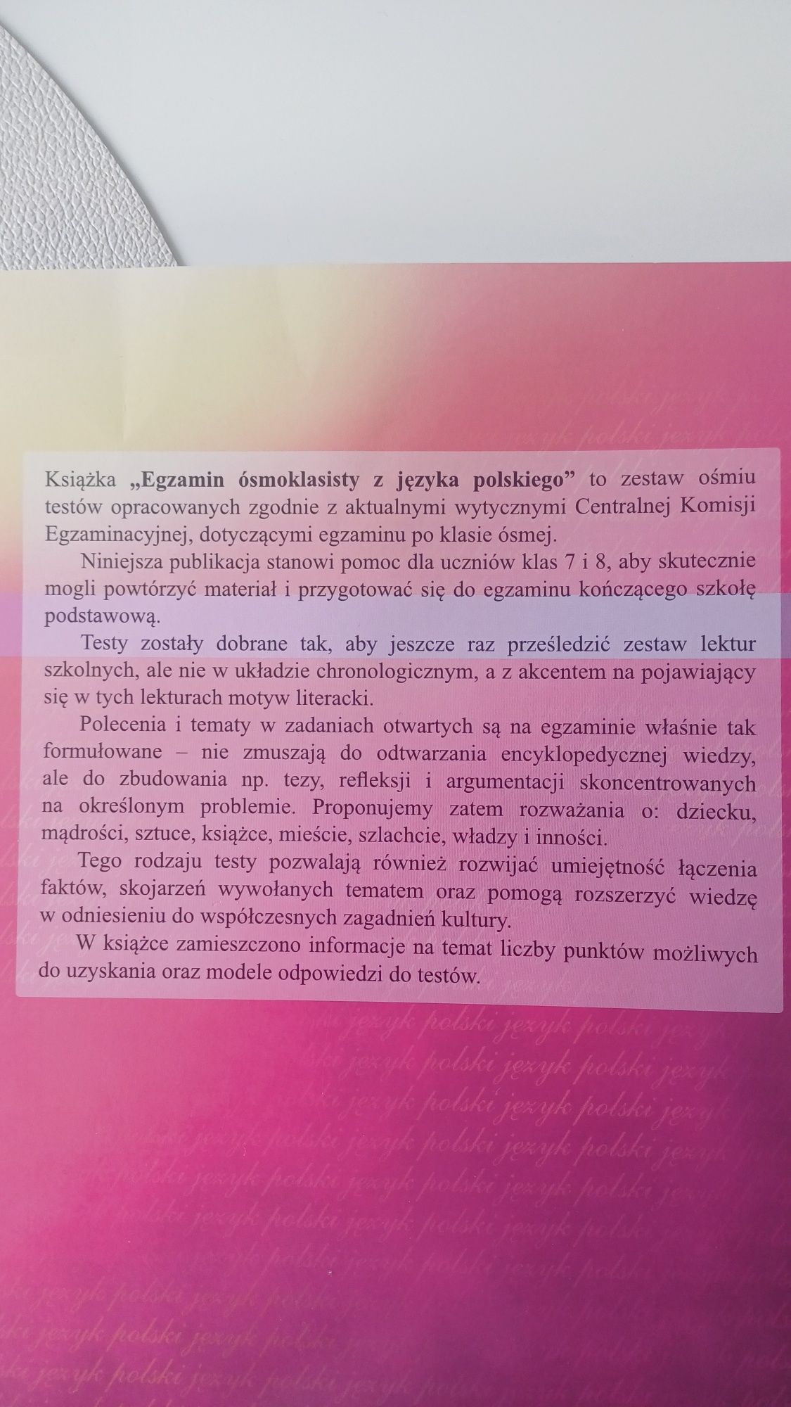 Egzamin ósmoklaaisty