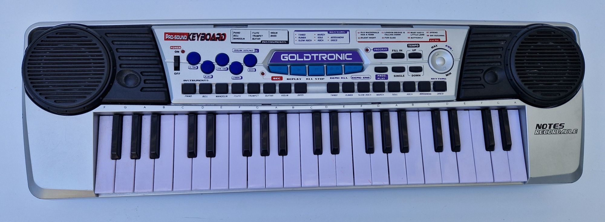 Pro-Sound KeyBoard - GoldTronic - Piano & Teclas