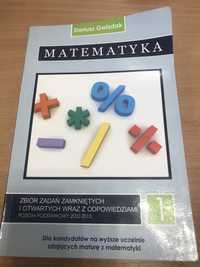 Matematyka 1 zbiór zadań zamkniętych z odpowiedziami - Dariusz Gwizdak