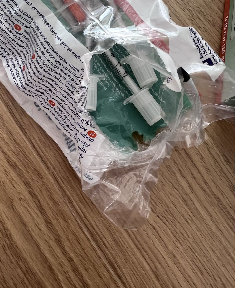 Strzykawki insulinowe 1/2 U micro fine plus demi