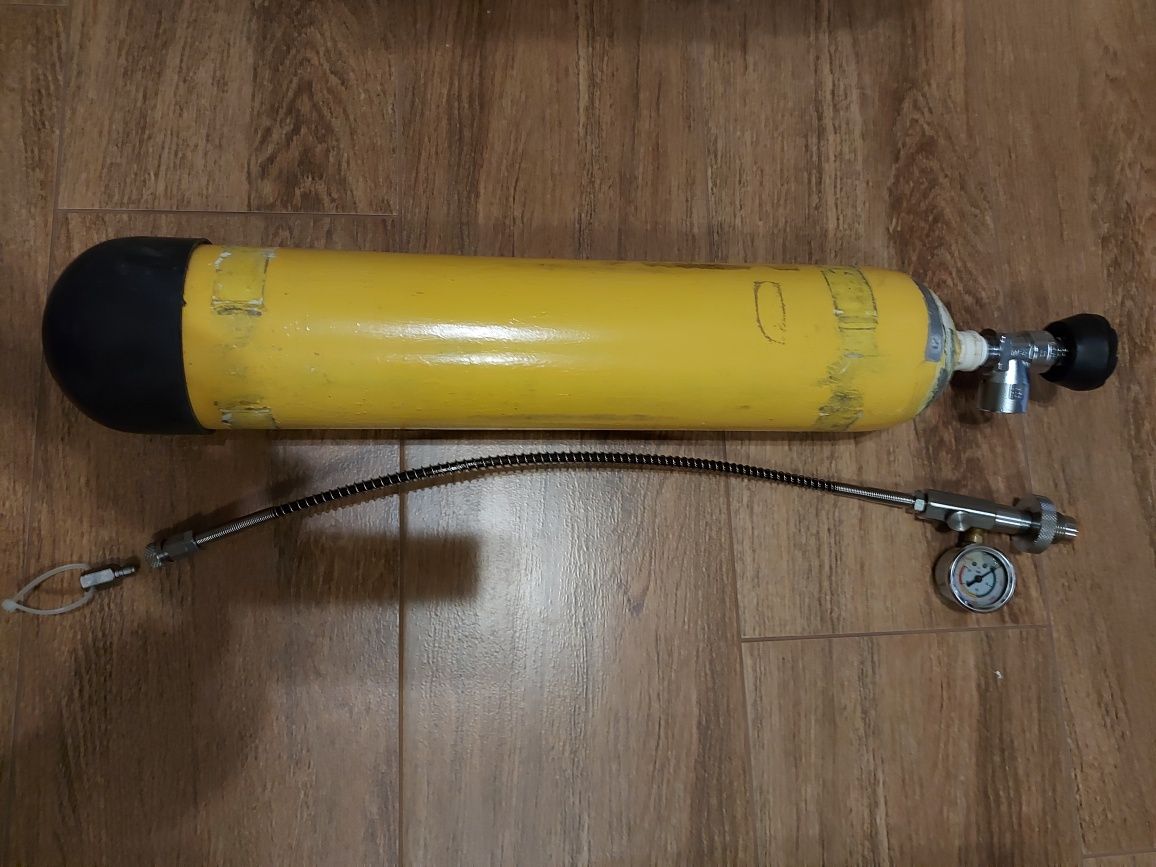 Butla PCP sprężone powietrze przetoczka