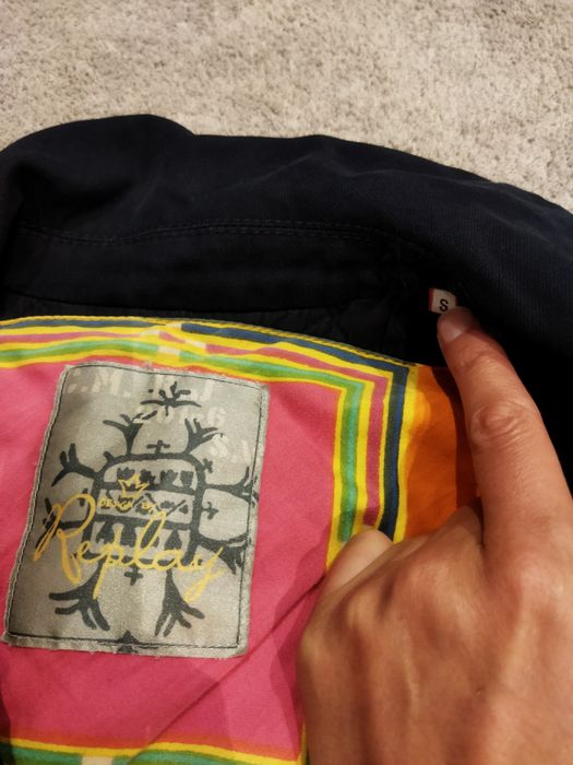 Casaco azul escuro da Replay