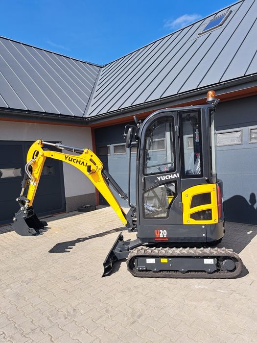 Minikoparka Yuchai YC18, 1800kg , Yanmar, 2 biegi, Promocja