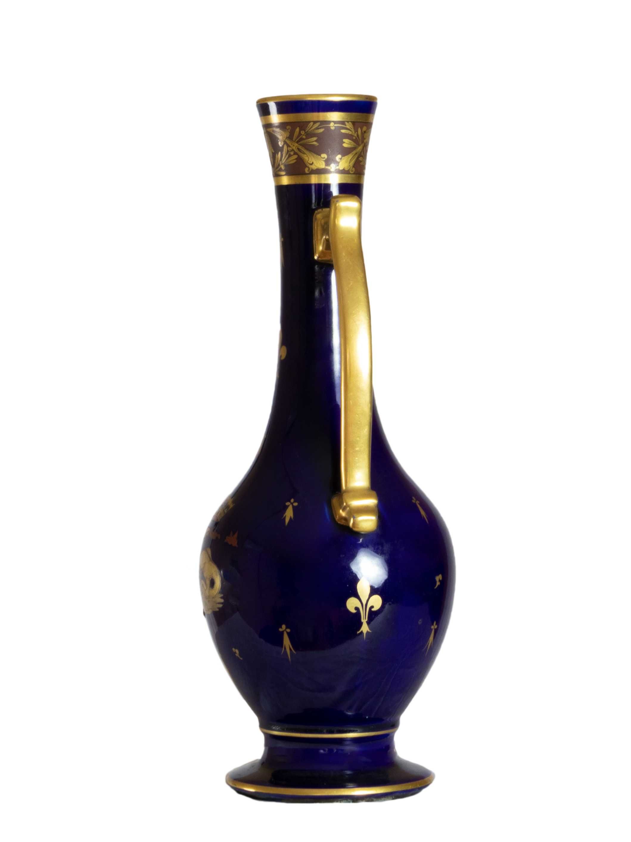 Jarra porcelana Limoges azul Château de Chambord | 1853
