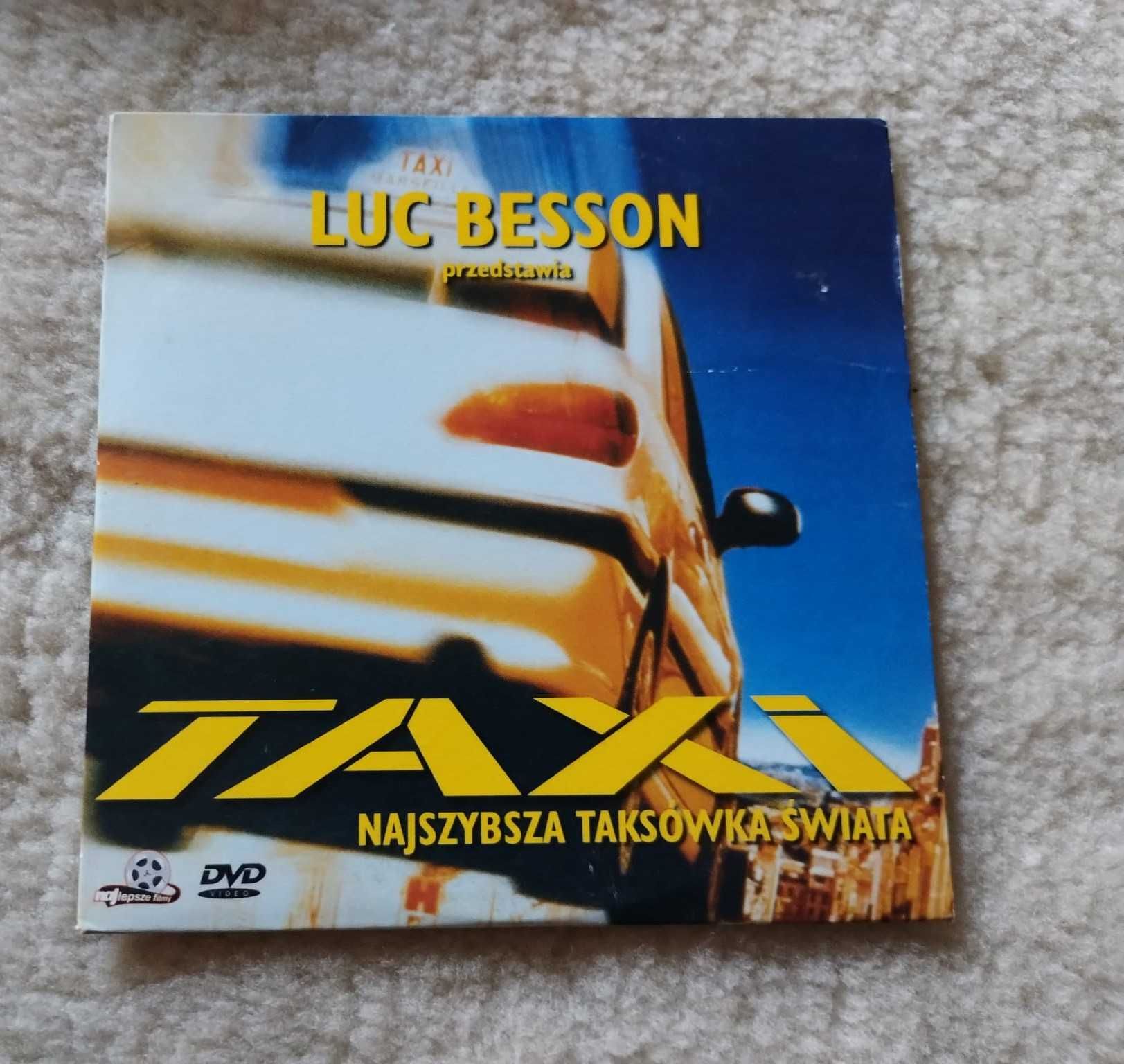 TAXI, najszybsza taksówka świata, Luc Besson, płyta dvd, film