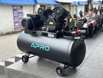 Компрессор двухцилиндровый ременой 100л 2.2кВт 402л/м 8бар APRO 850182