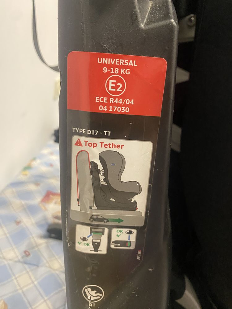 Cadeira bebe Auto isofix