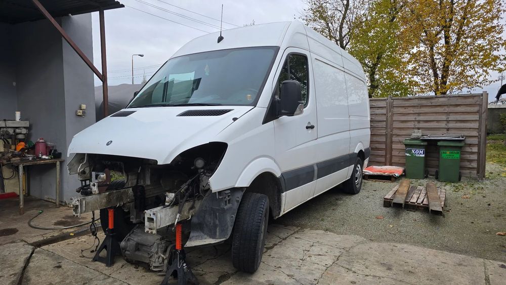 Mercedes-Benz Sprinter 213 CDI  Mercedes Sprinter 906 213 CDI 2008 uszkodzony silnik Poznań