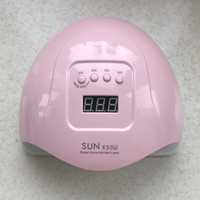 Лампа для гель-лака UV/LED SUN X5 Plus мощностью 80 Вт розовая
